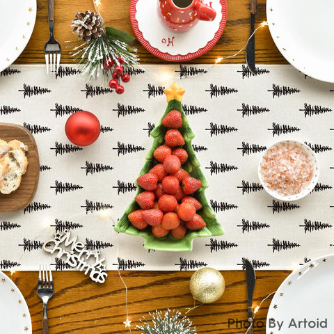 Artoid Mode soft polyester table runner offers durability and a gentle surface