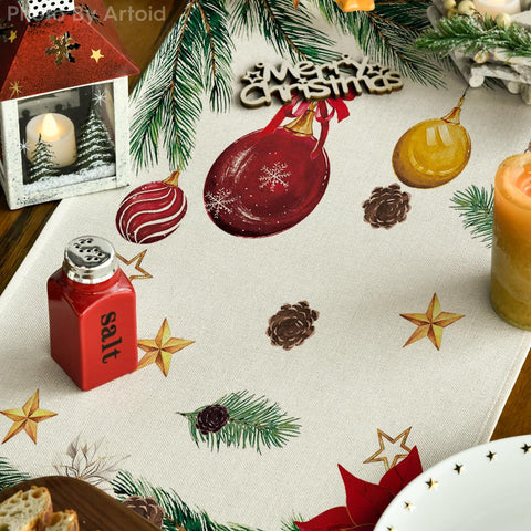 Artoid Mode star edge design highlights holiday decor theme.