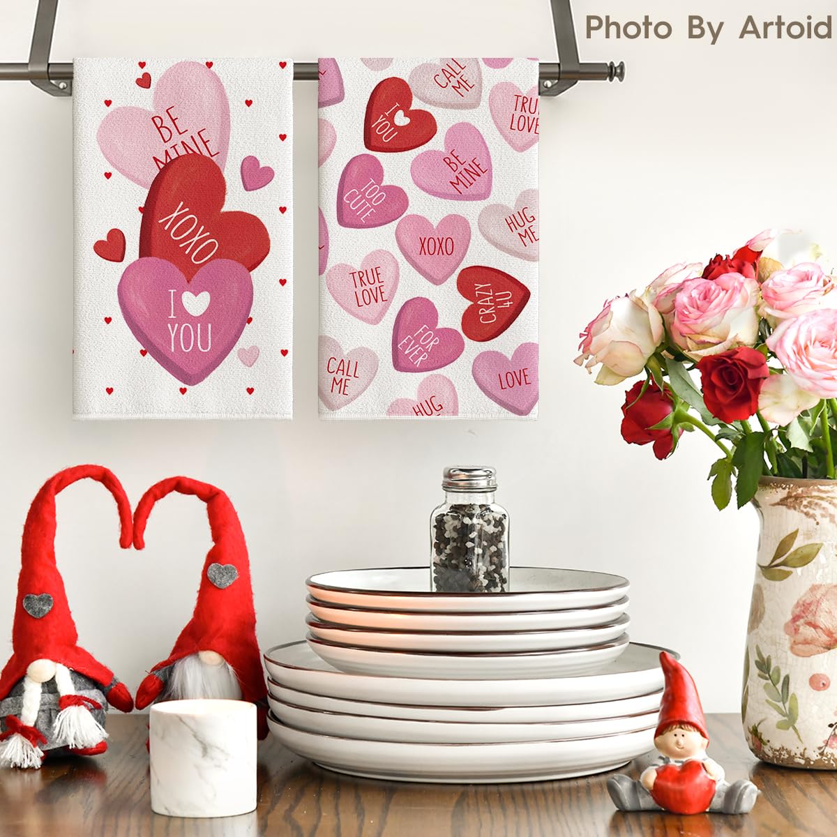 Artoid Mode true love forever pattern brightens daily cleaning tasks