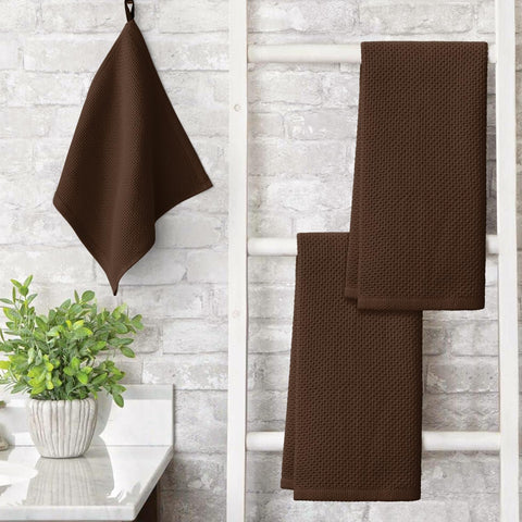 Artoid Mode waffle weave texture highlighting ultra-soft touch and high absorbency for daily tasks.