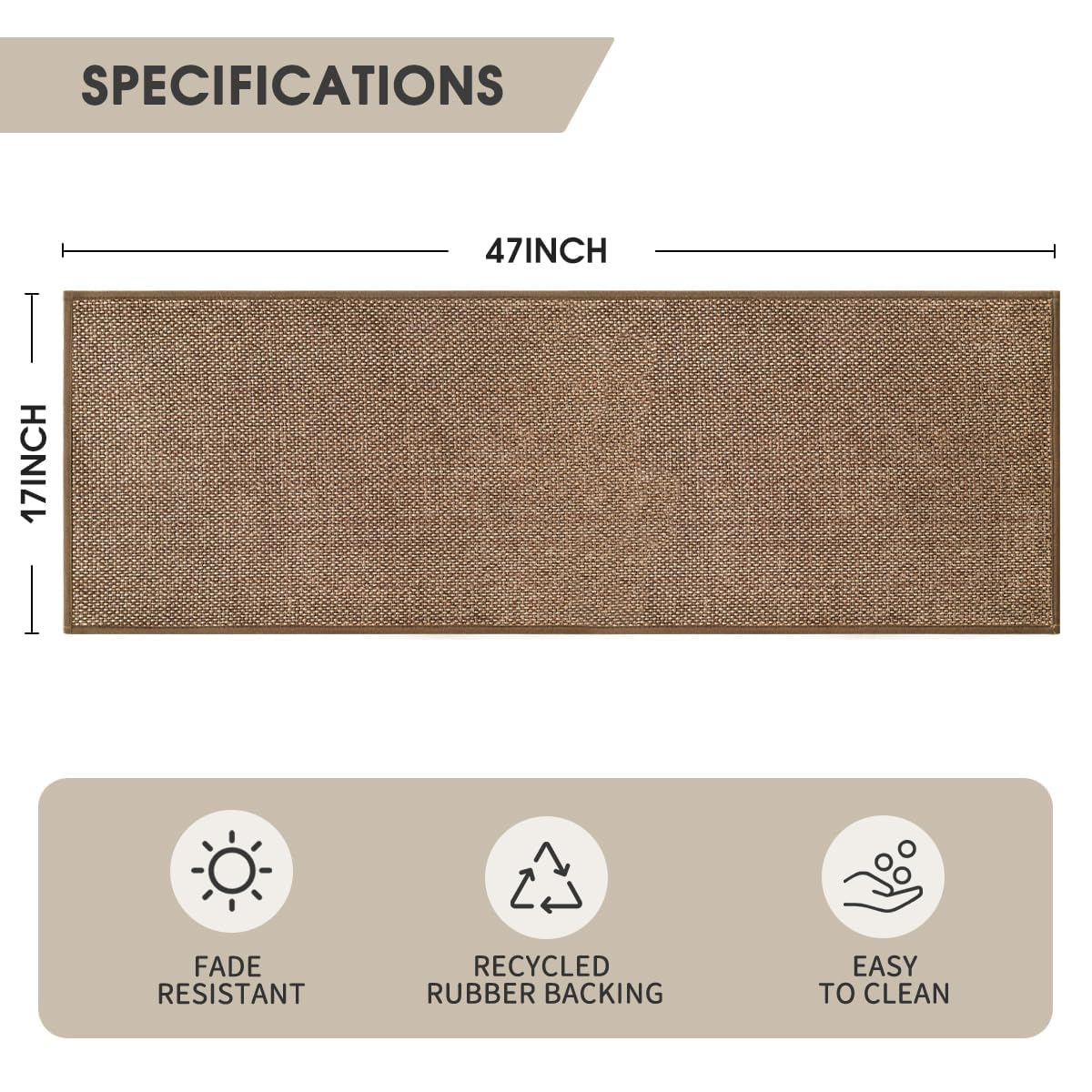 Artoid Mode washable rug ready for machine cleaning and vacuuming
