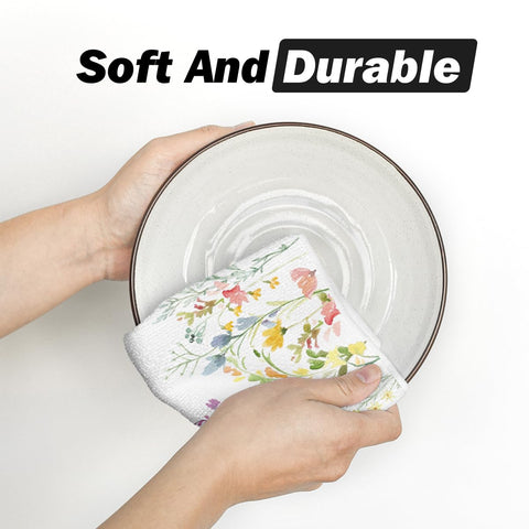 Artoid Mode Wildflower pair set emphasizing durable everyday towels