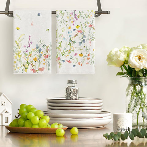 Artoid Mode Wildflower pattern detail highlighting soft fibers and decorative design