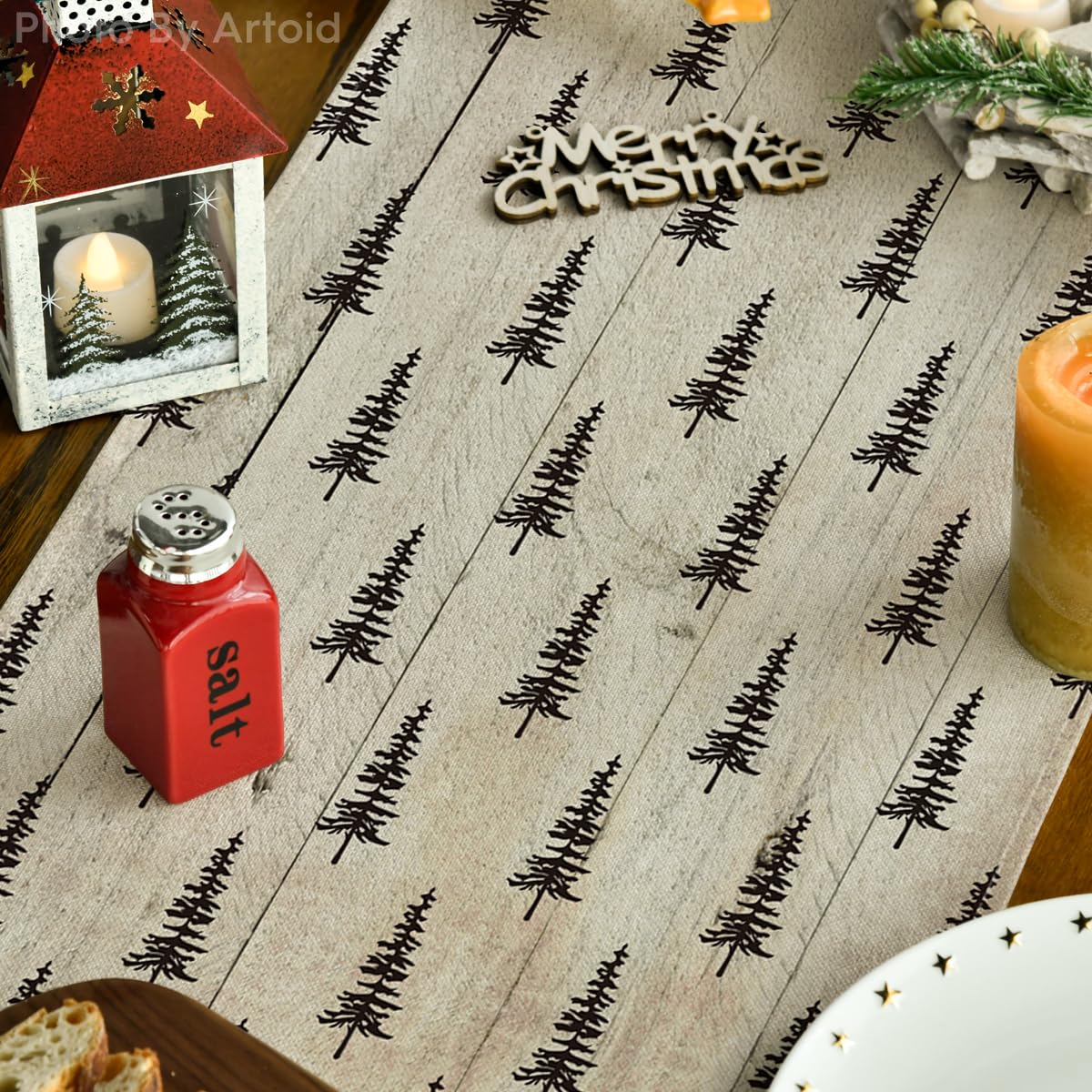 Artoid Mode winter table decor suits everyday and holiday gatherings.