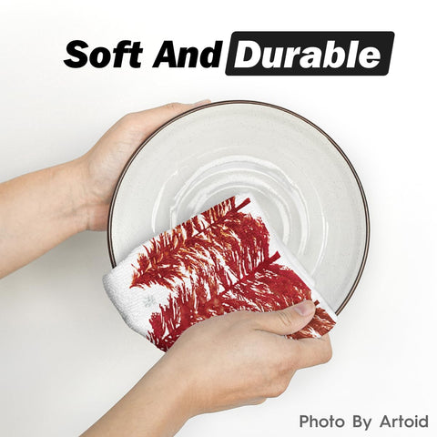 Artoid Mode durable absorbent towel set, machine washable for busy kitchens