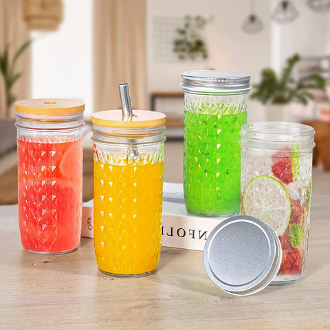 ASANMEYO wide-mouth mason jar design for versatile storage