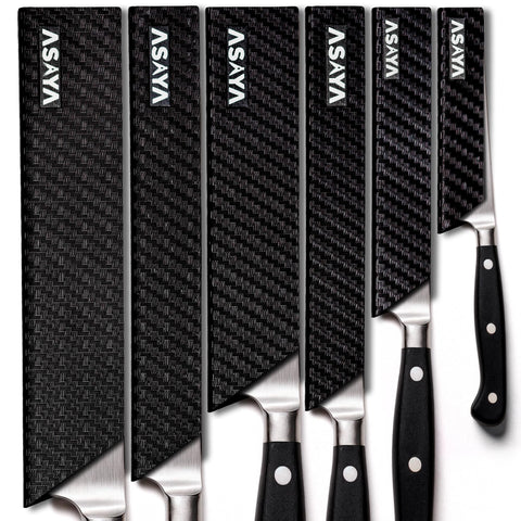Asaya Professional edge guards for pairing knives protect blades during storage and transport