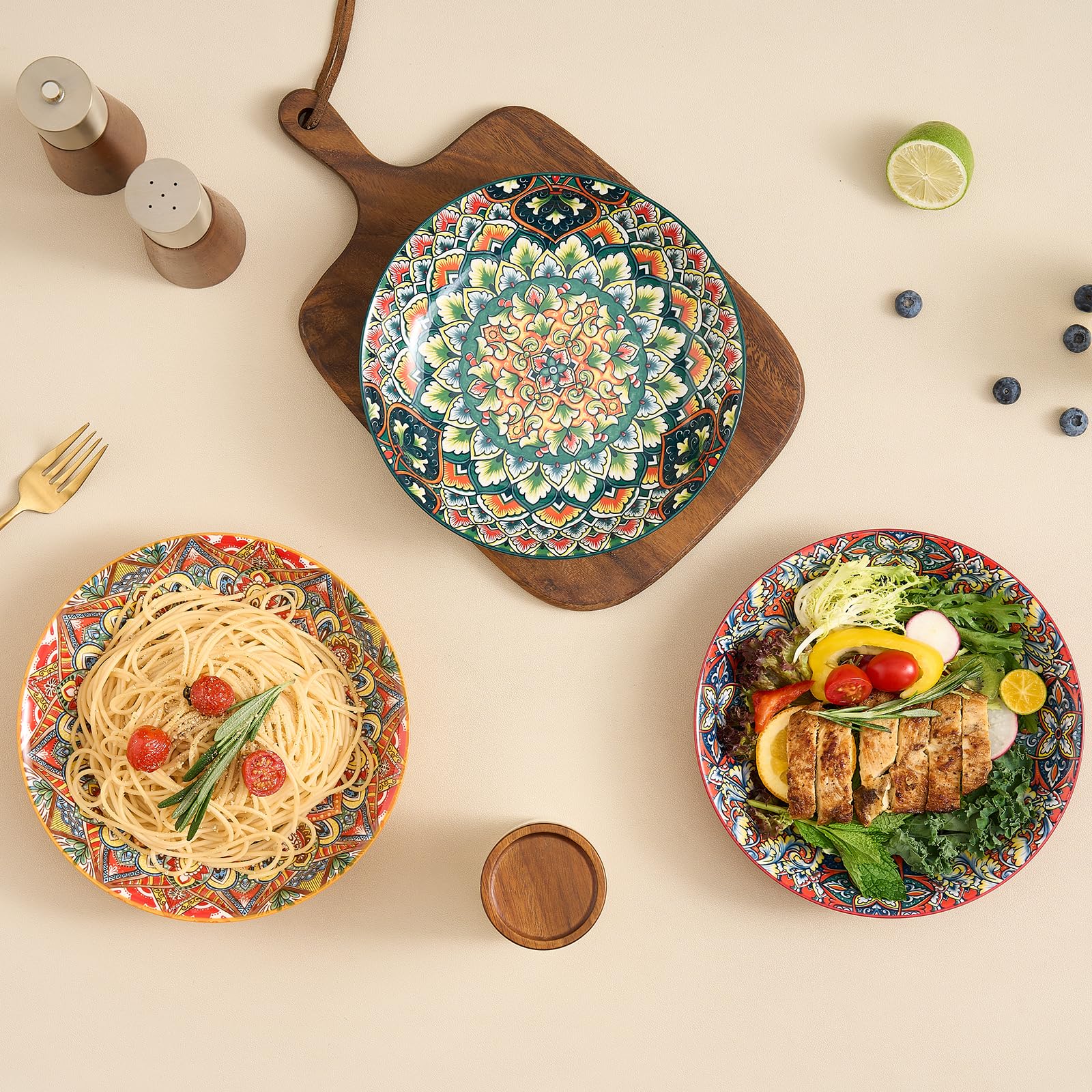 ASBEFORE Bohemian-style bowls make a thoughtful gift for celebrations