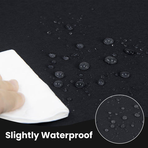 Ascoza edge flanges providing a seamless, snug fit on the tablecloth.