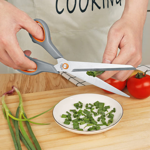 Asdirne 6-inch cooking scissors for easy trimming and controlled slicing