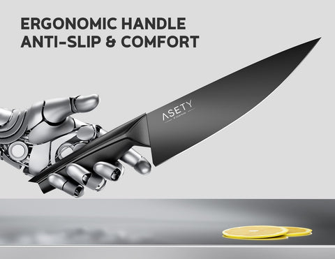 ASETY 3.5-inch paring knife for peeling and delicate prep