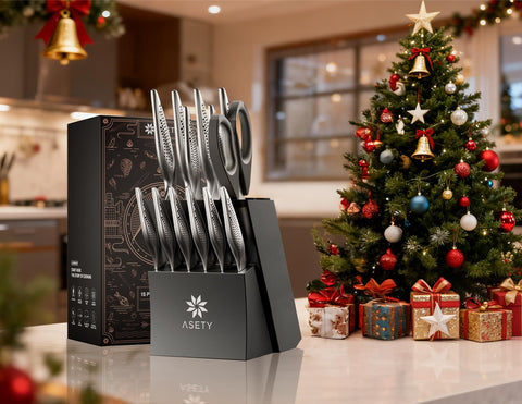 ASETY 3-5 inch paring knife perfect for detailed peeling