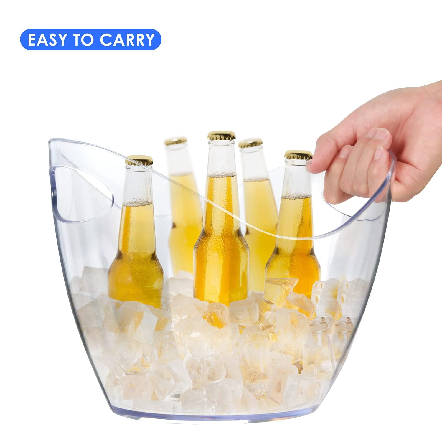 Asika beverage tub 4L ideal for gatherings and easy access to cool drinks