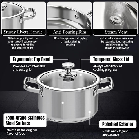 ASKSCICI utensil set for easy prep and cooking.