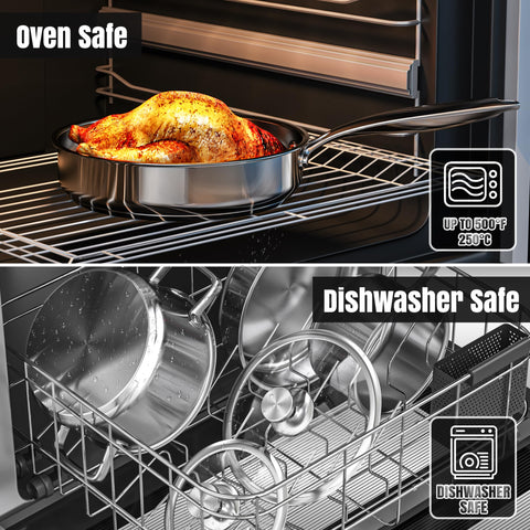 ASKSCICI pot protectors keep cookware safe during storage.