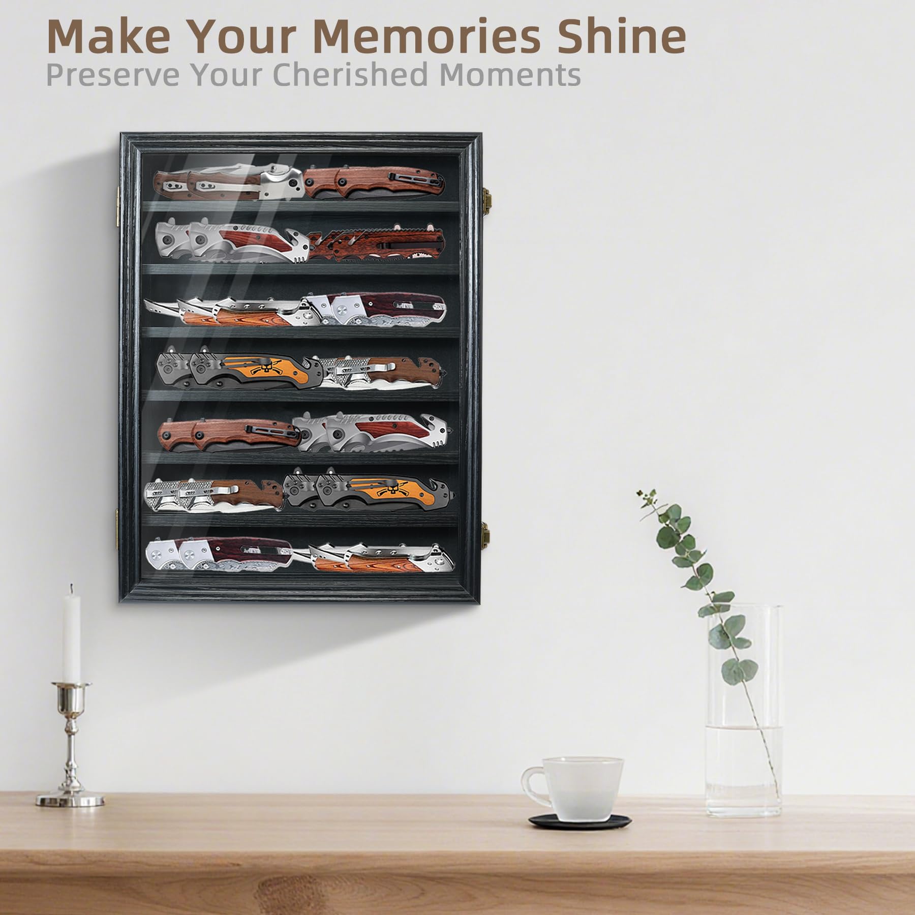 ASmileIndeep premium wood finish for elegant, durable display