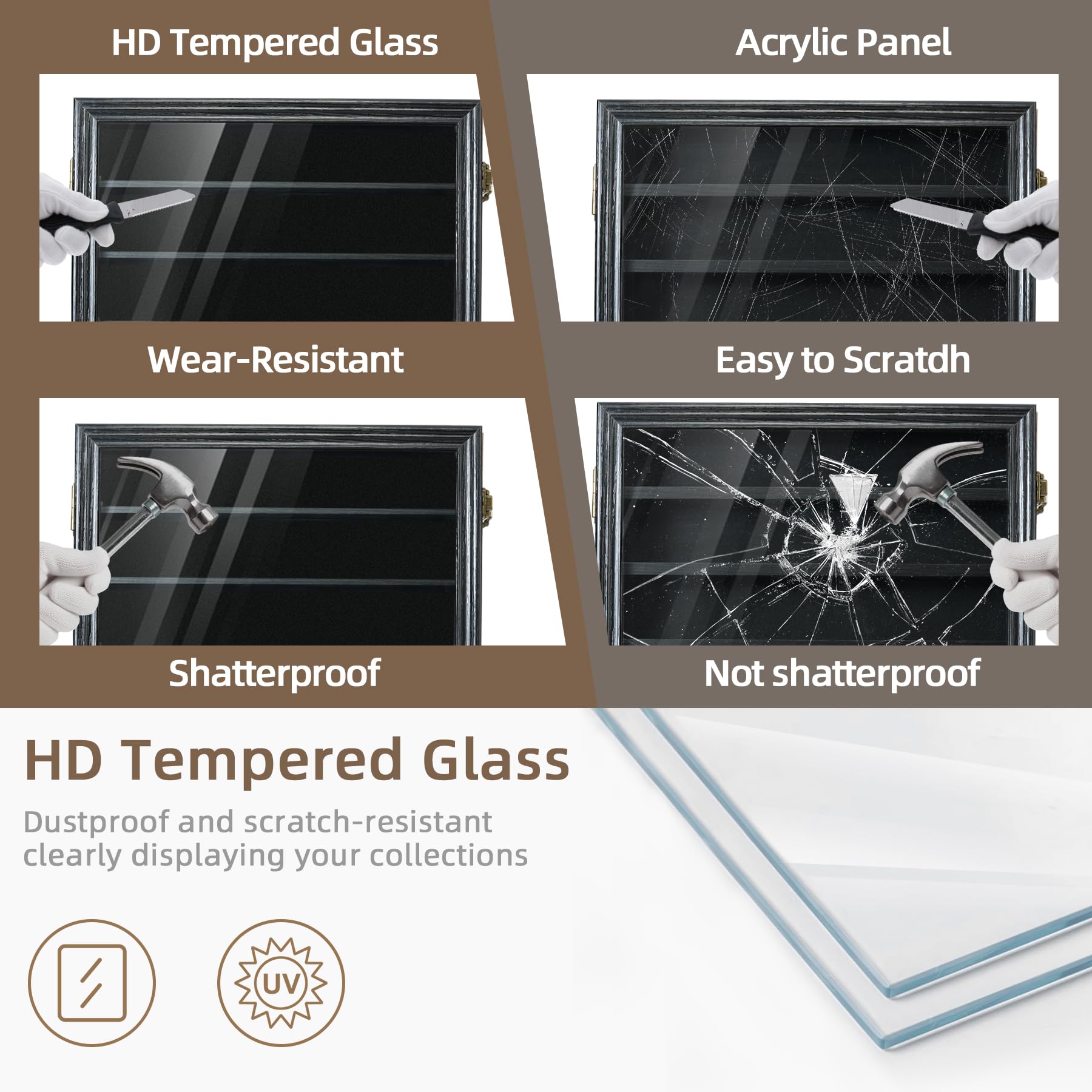 ASmileIndeep removable shelves enable flexible knife arrangement