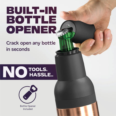 Asobu Frosty Beer Holder 2 Go fits standard 12 oz bottles and cans securely.