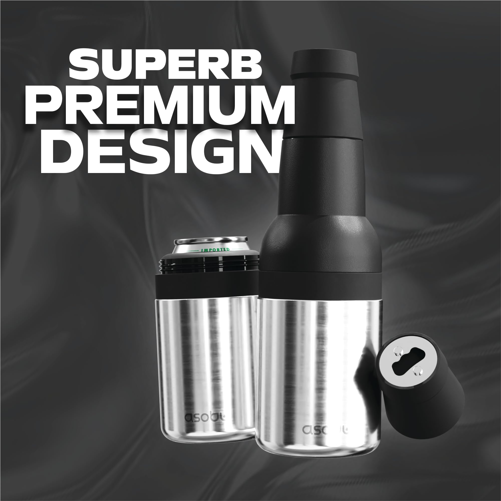 Asobu Frosty Beer Holder bold colors add stylish flair