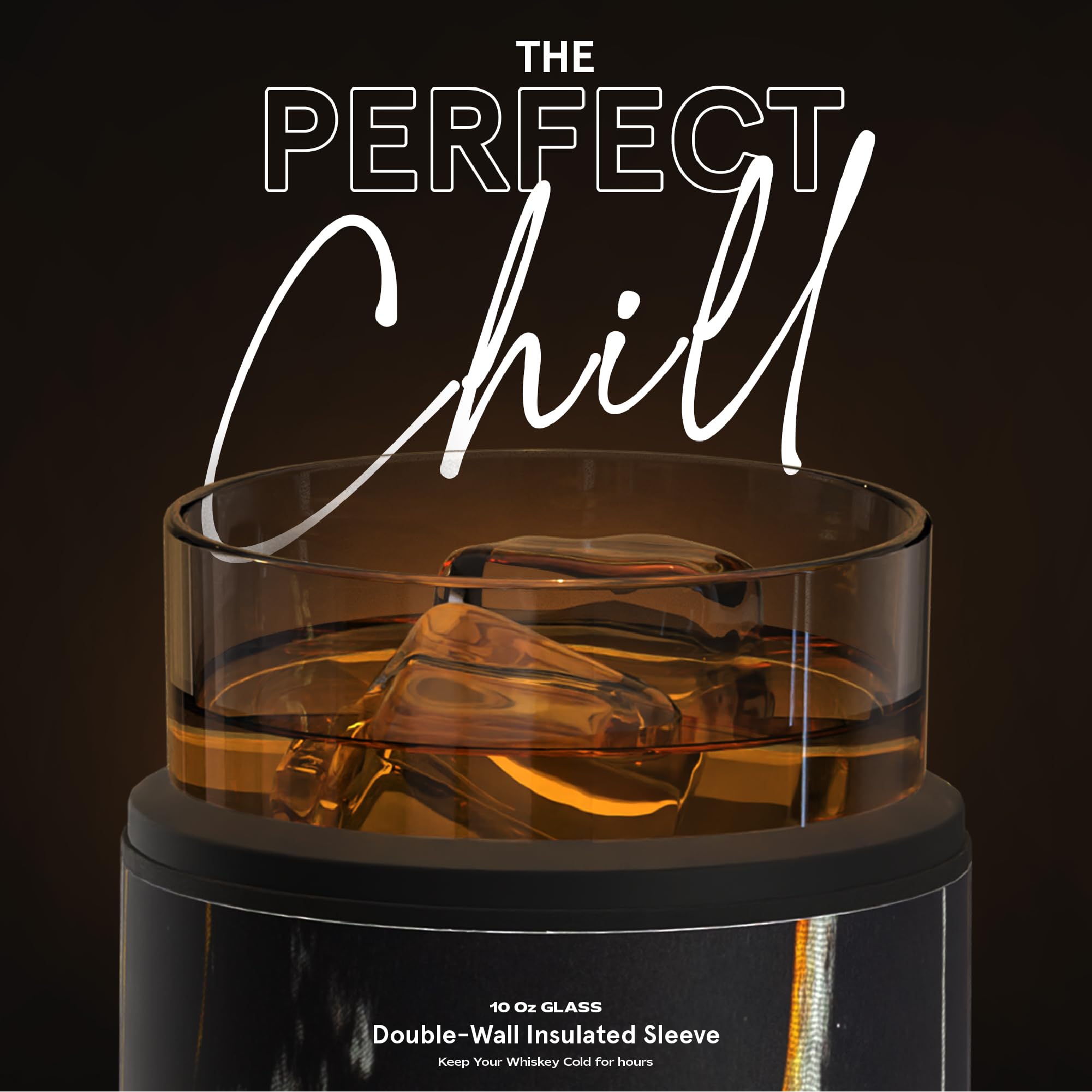 asobu whiskey glass with stainless sleeve preserves chill while preventing metallic taste during casual gatherings.
