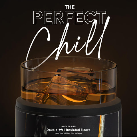 asobu whiskey glass with stainless sleeve preserves chill while preventing metallic taste during casual gatherings.