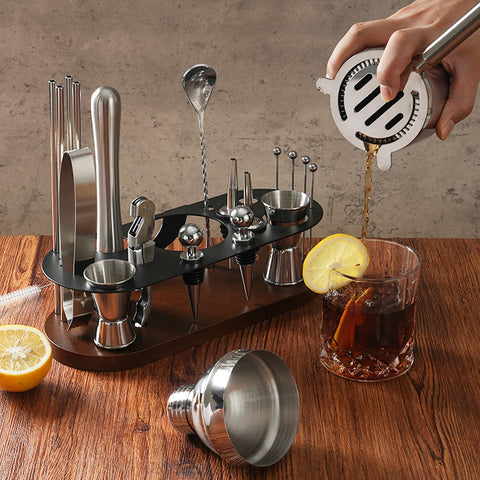 Asovnis pourers controlled flow for consistent layering and presentation.