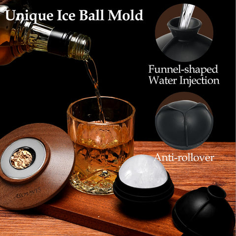 Asovnis ice mold shapes perfect chilling cubes.