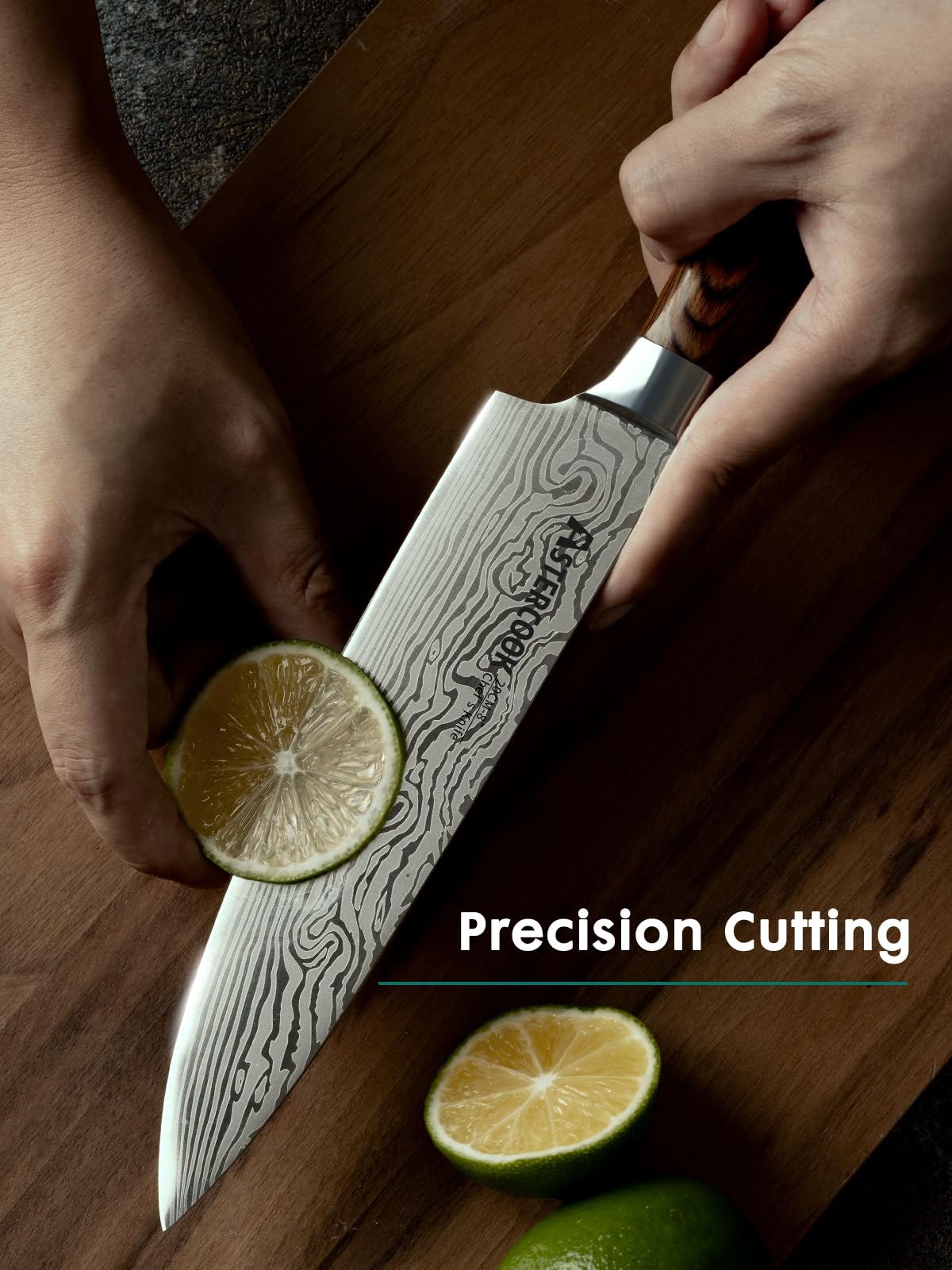 Astercook knife in premium gift box ready for gifting