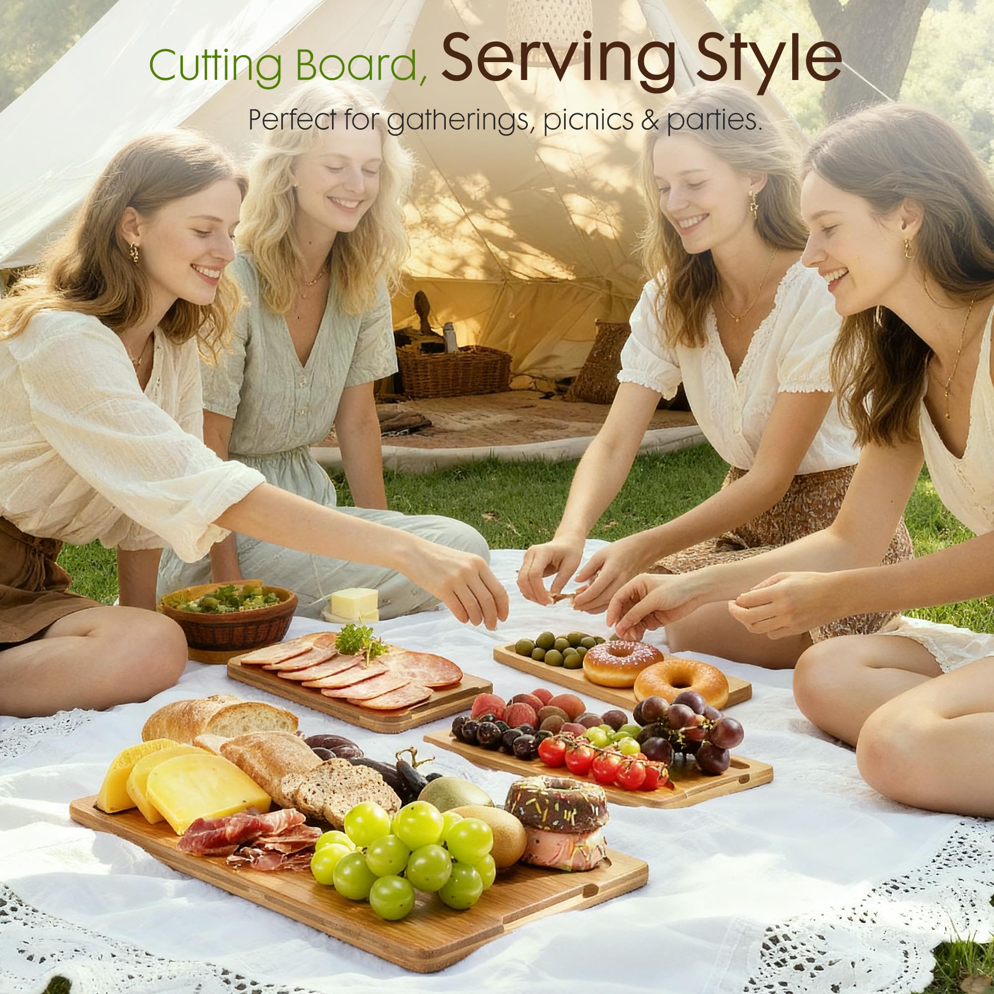 Astercook easy-grip handles provide comfortable transport and stability