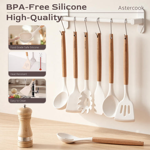 Astercook easy-hang storage keeps your kitchen organized.