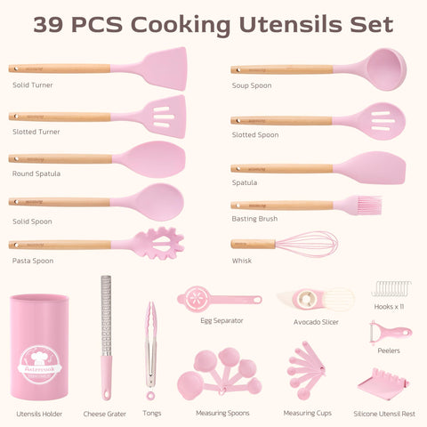 Astercook 39-piece set makes a thoughtful gift for home chefs.