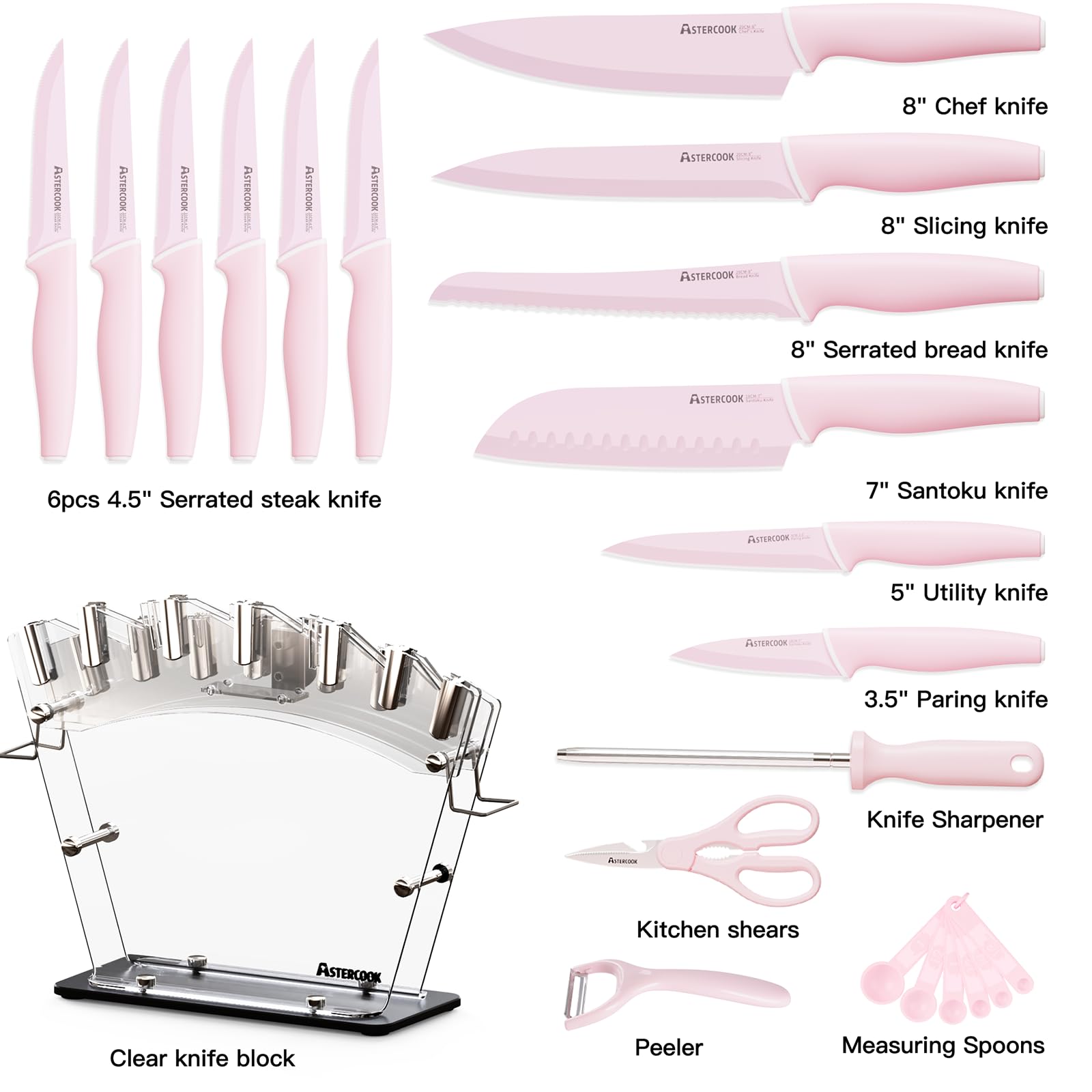 Astercook gift ready set for housewarmings and holidays
