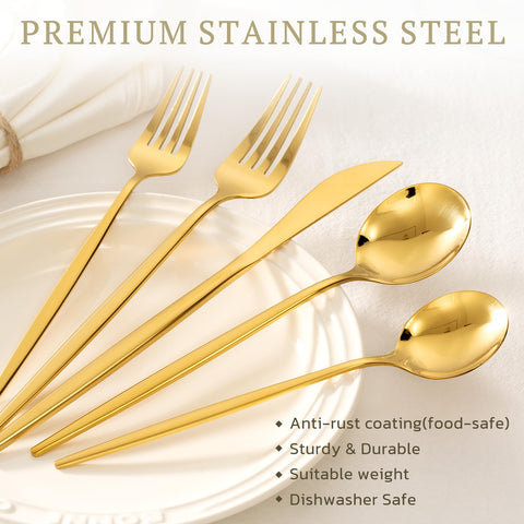 Astercook 24-piece set for four, ideal for family meals and entertaining.