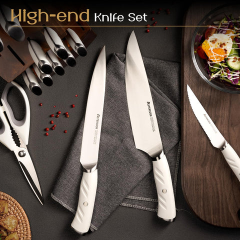 Astercook kitchen shears included for versatile kitchen tasks
