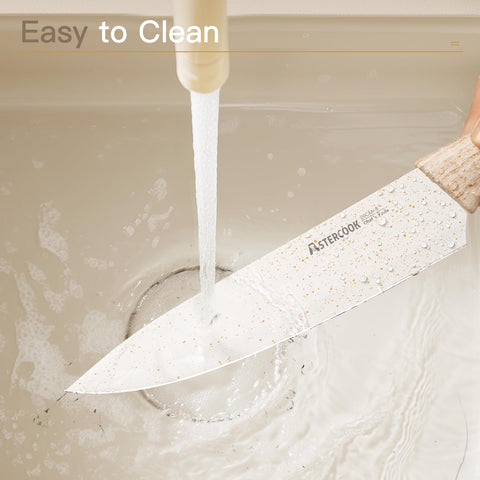 Astercook 3.5-inch paring knife for peeling and detail work
