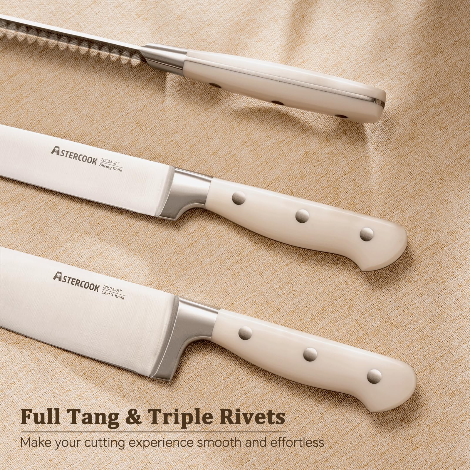 Astercook 5-inch utility knife for versatile prep tasks.