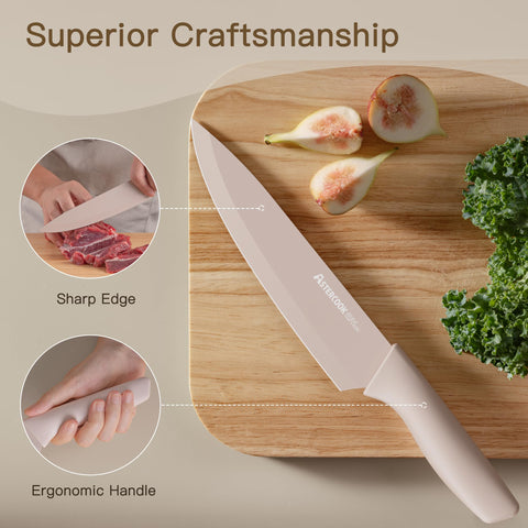 Astercook Kitchen Shears with blade guards for safe storage