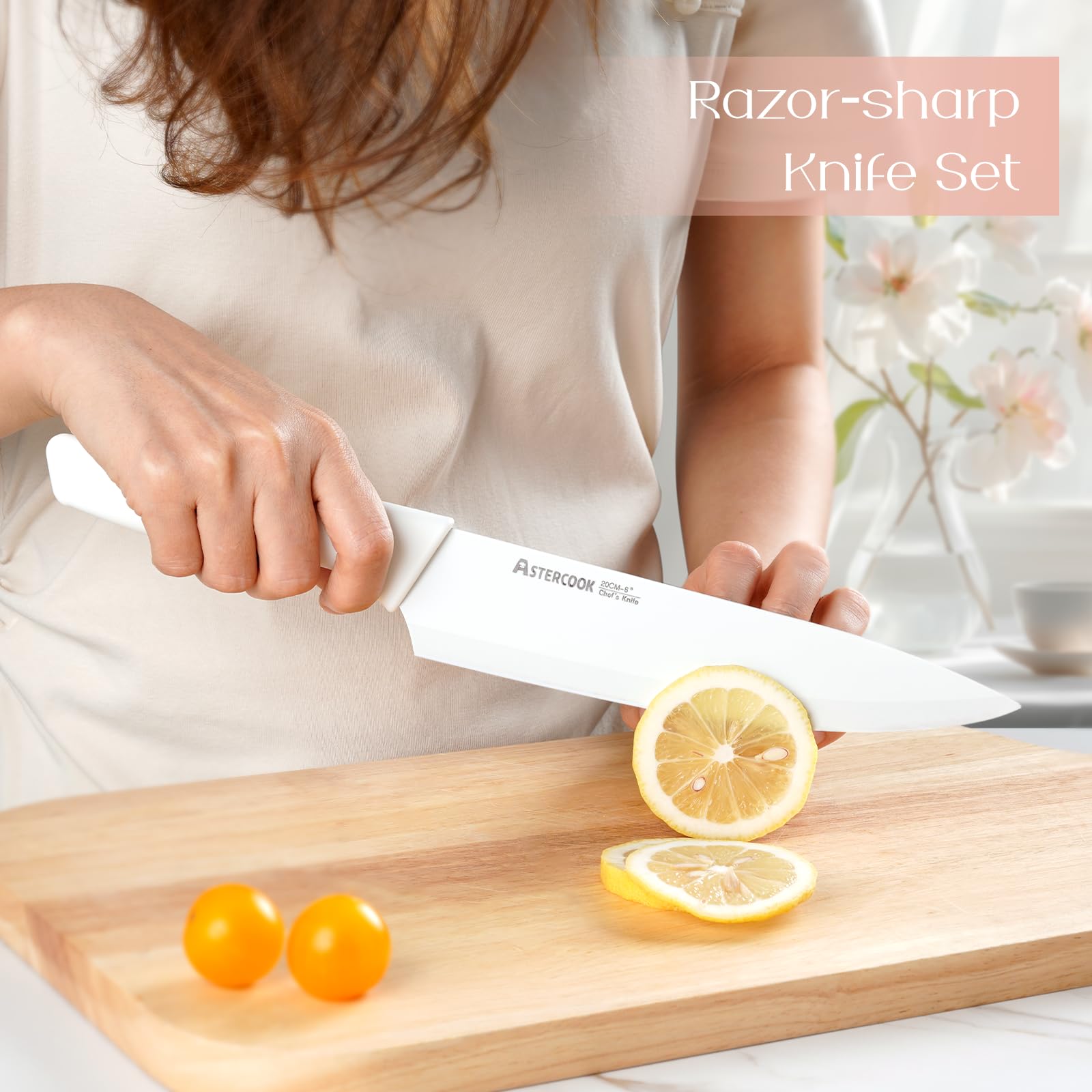 Astercook no-stick coating eases food release and quick cleanup