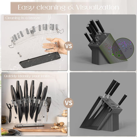 Astercook space-saving design keeps countertops tidy and accessible
