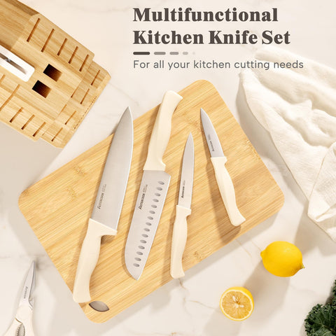 Astercook 7-inch Santoku knife designed for precise dicing