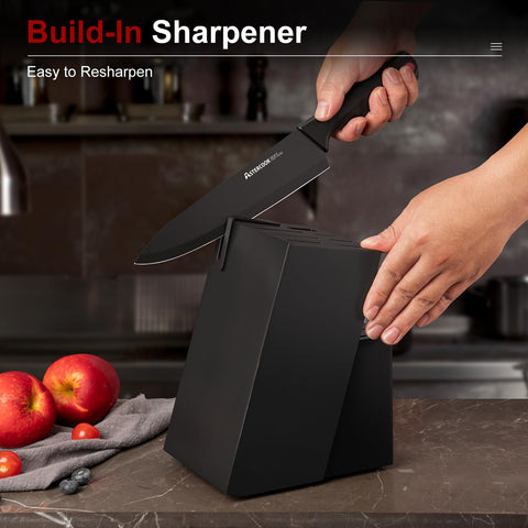 Astercook 7-inch Santoku knife for precise chopping and versatile prep tasks.