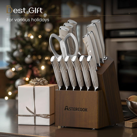 Astercook sharpening rod for maintaining blade edge