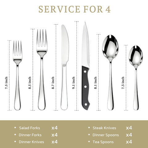 Astercook elegant dining ambience with modern silverware design