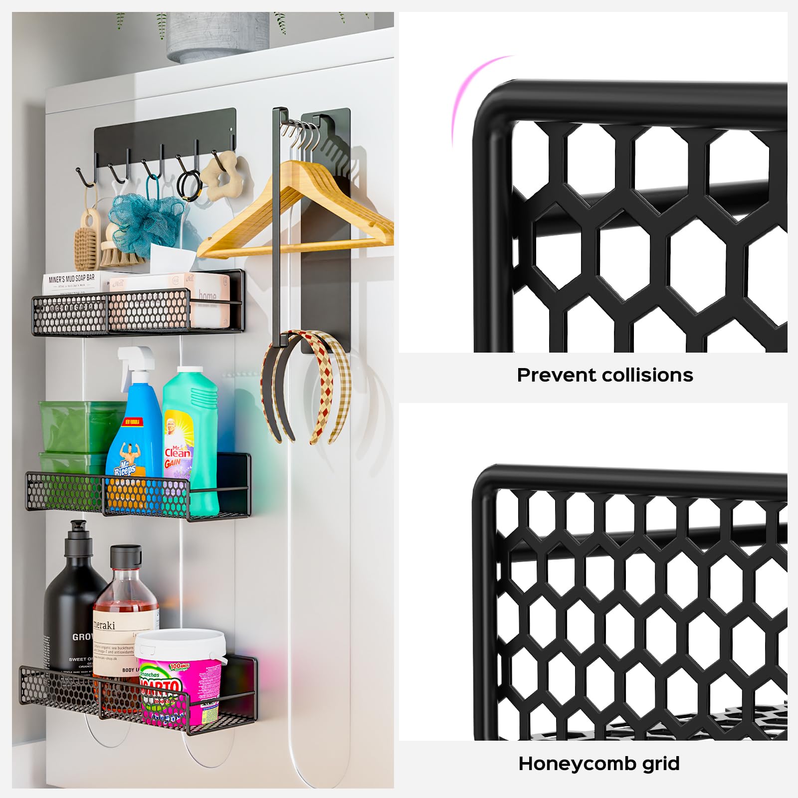 Aston Elder wide reinforced shelves showcase sturdy metal construction for durability.
