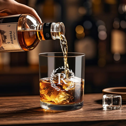 Astonlink 10.6 oz capacity glass ready for whiskey, bourbon, or cognac pours.
