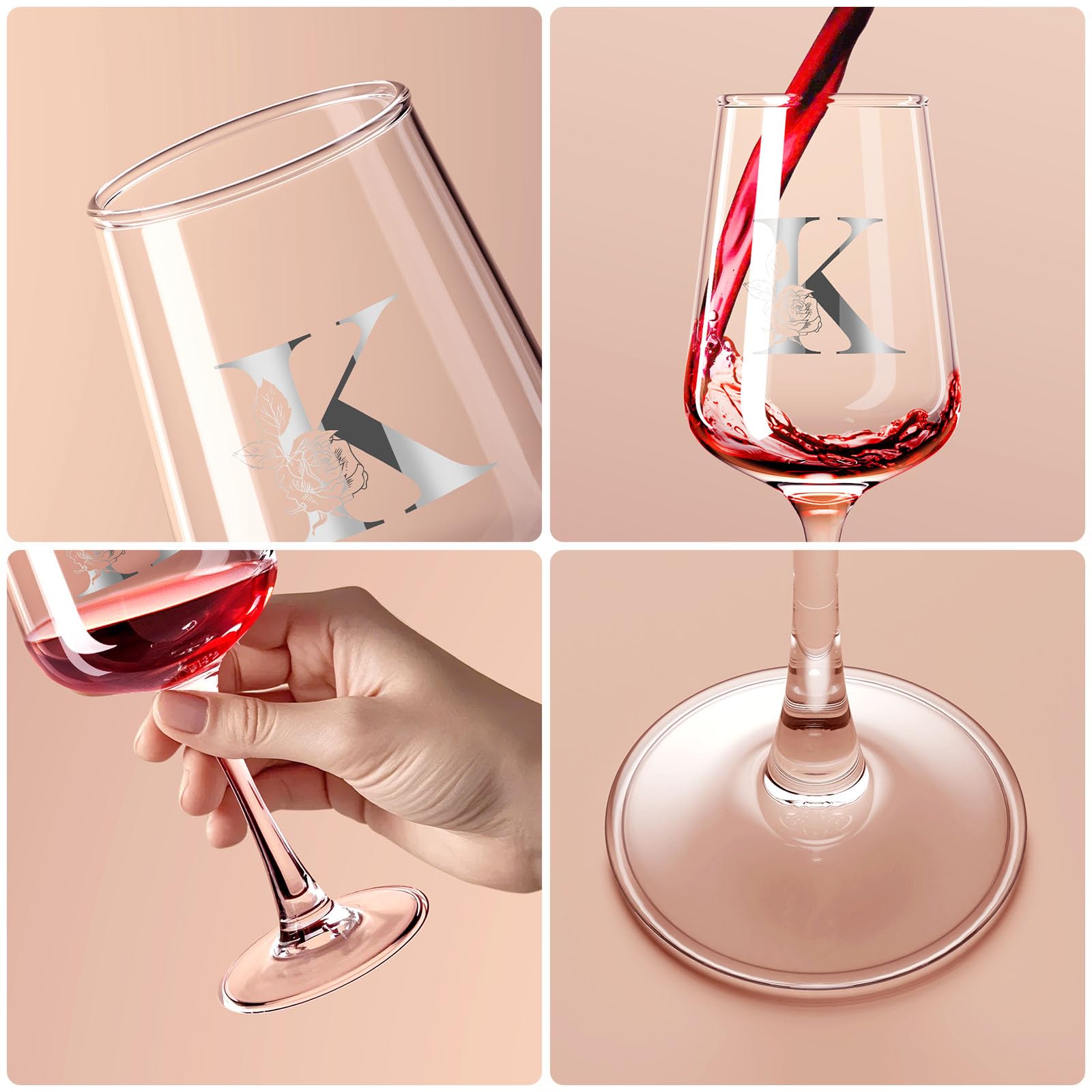 Astonlink close-up of the scratch-resistant finish on the wine glass.