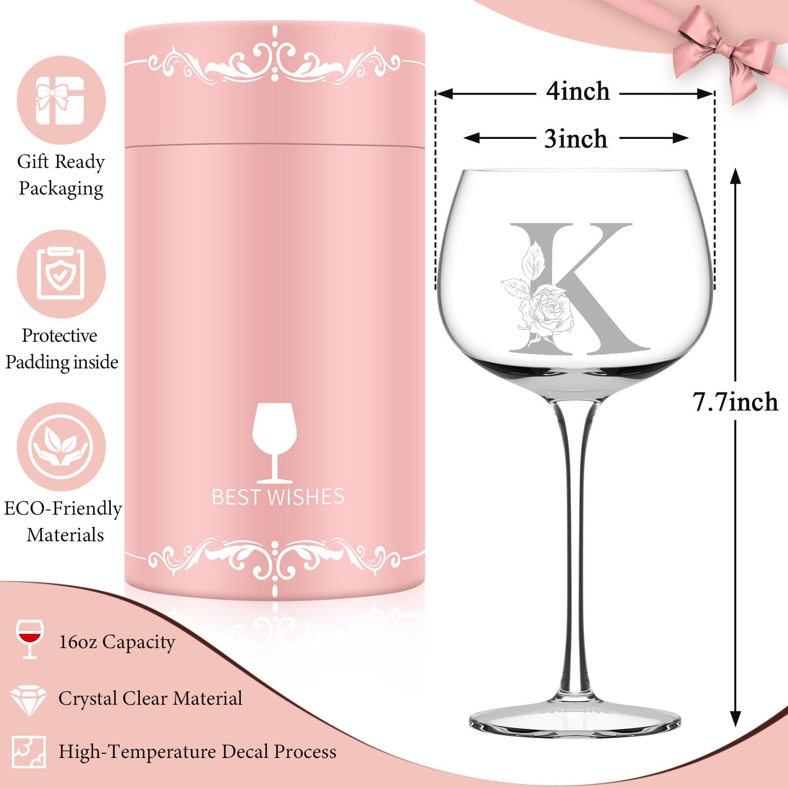 Gift packaging with padding protecting Astonlink glass during shipping.