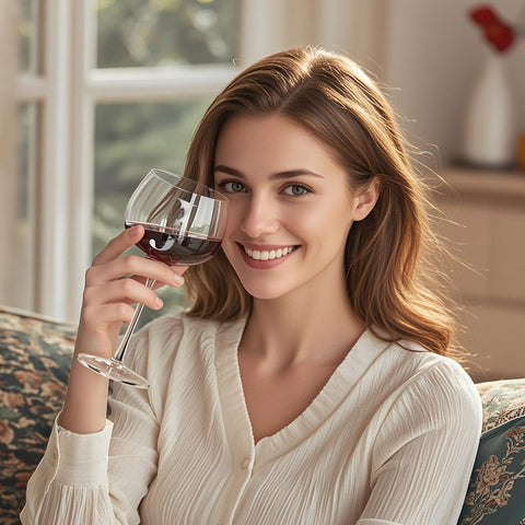Astonlink personalized Galentines wine glass for close friends