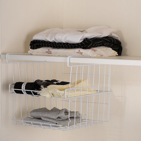 ASTOTSELL storage basket in cabinet illustrates versatile placement on shelves and desks.