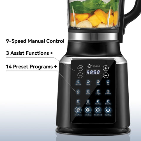 Astralship BPA-free glass jar keeps blends pure and safe.